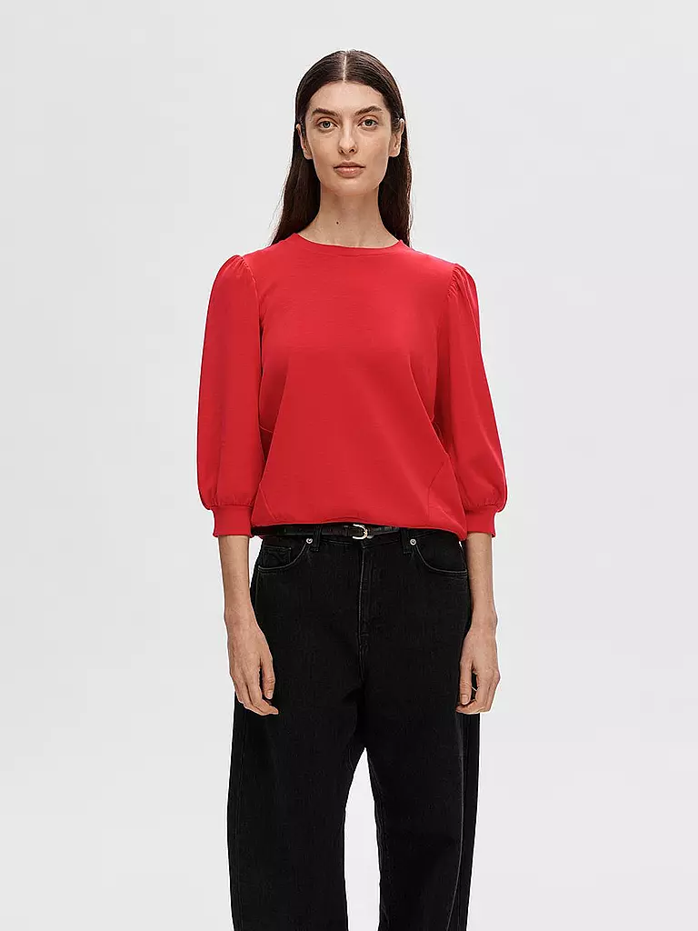 SELECTED FEMME | Sweater SLFTENNY | rot