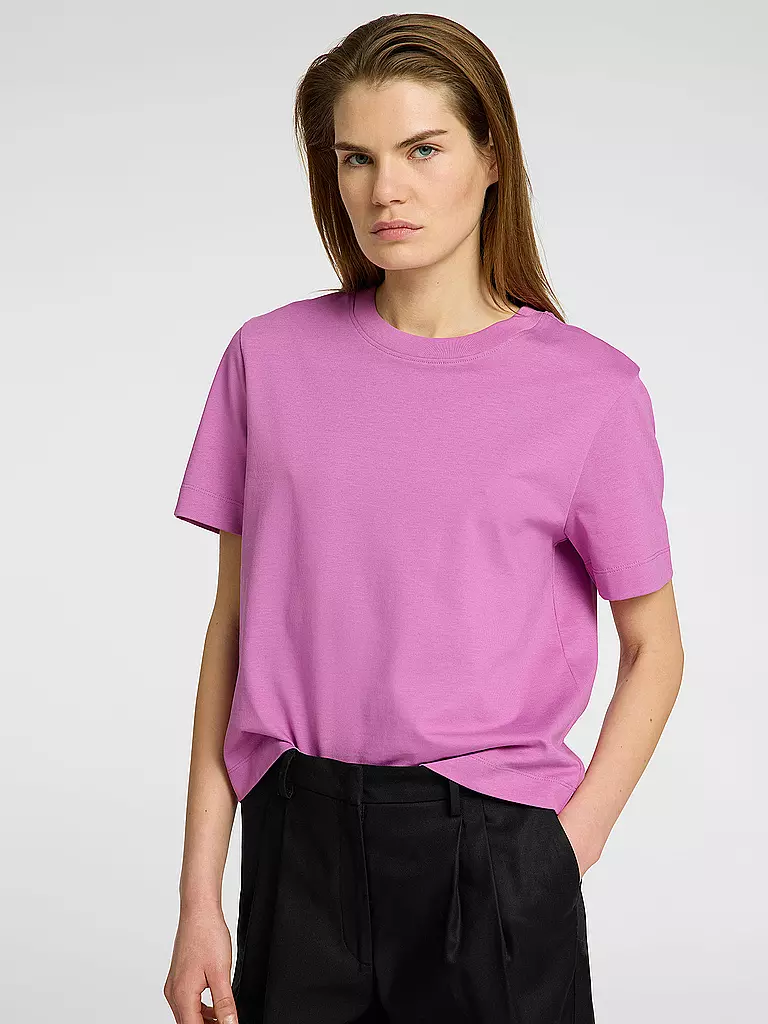 SELECTED FEMME | T-Shirt SLFESSENTIAL | rosa