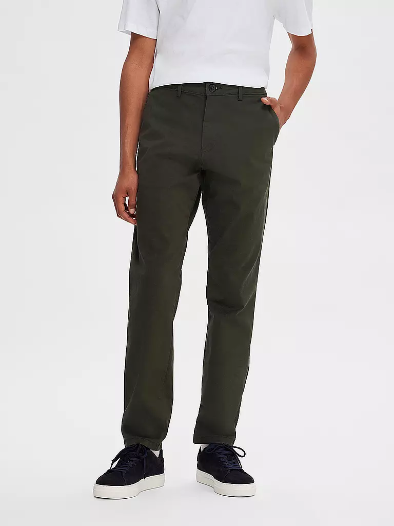 SELECTED | Chino SLH 175 | grün