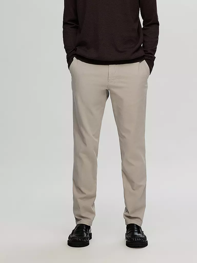 SELECTED | Chino Slim Fit SLH175  | creme