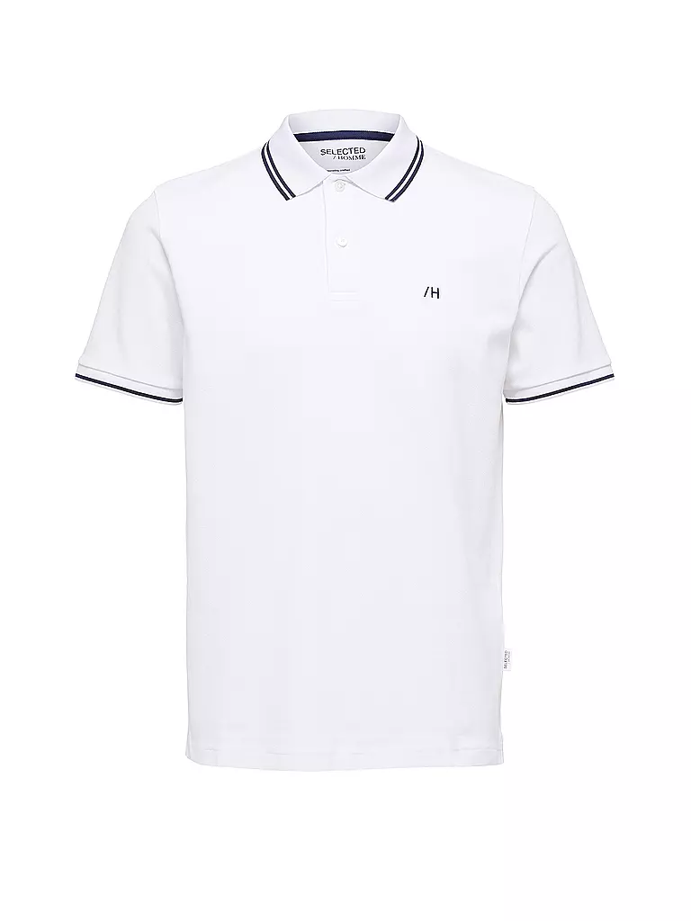 SELECTED | Poloshirt SLHDANTE  | weiss