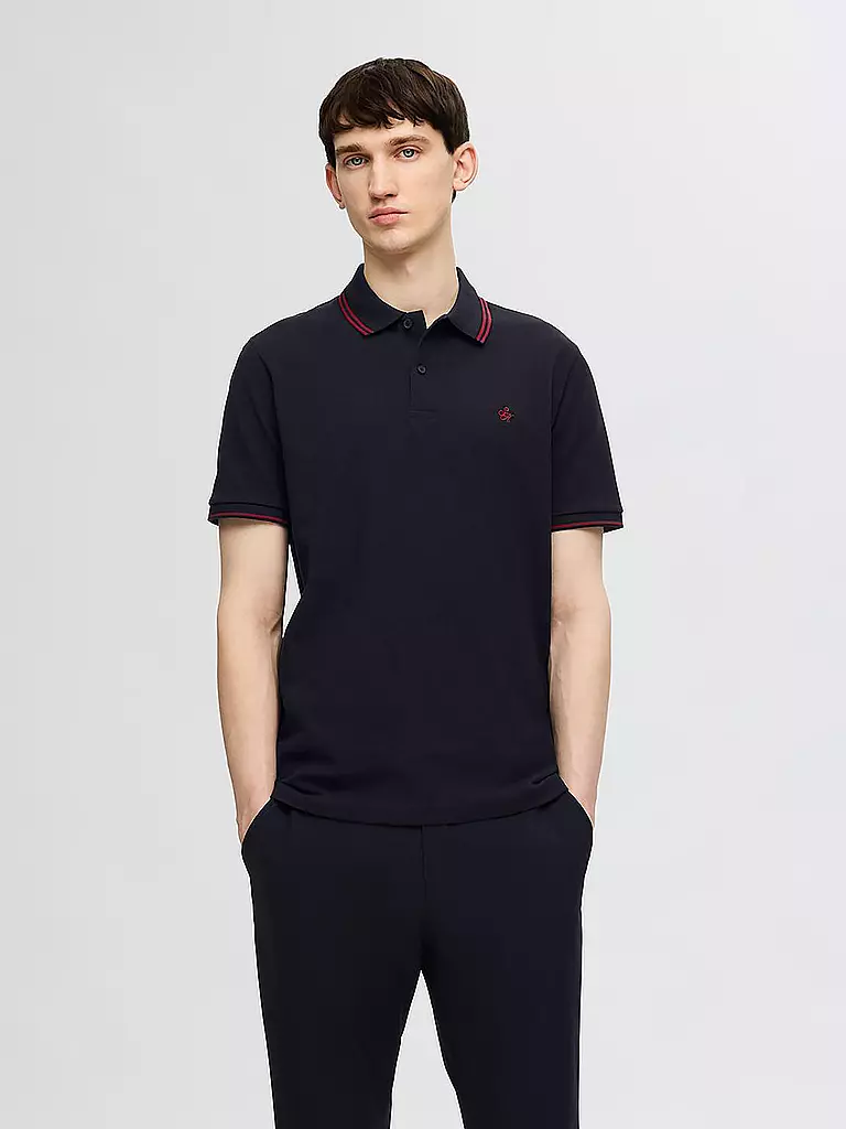 SELECTED | Poloshirt SLHDANTE  | schwarz