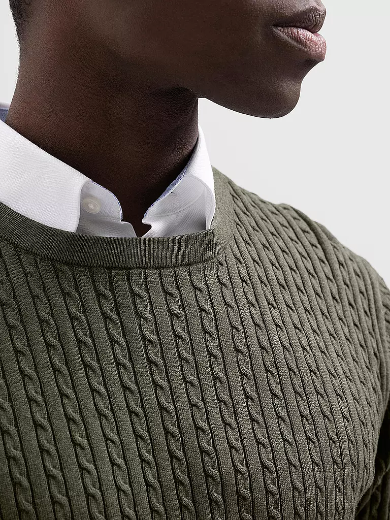 SELECTED | Pullover SLHBERG  | olive