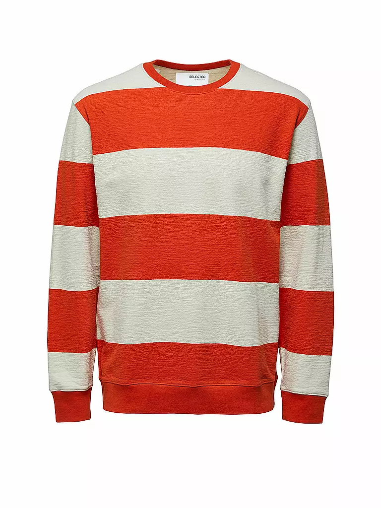 SELECTED | Sweater SLHHOWTH  | orange