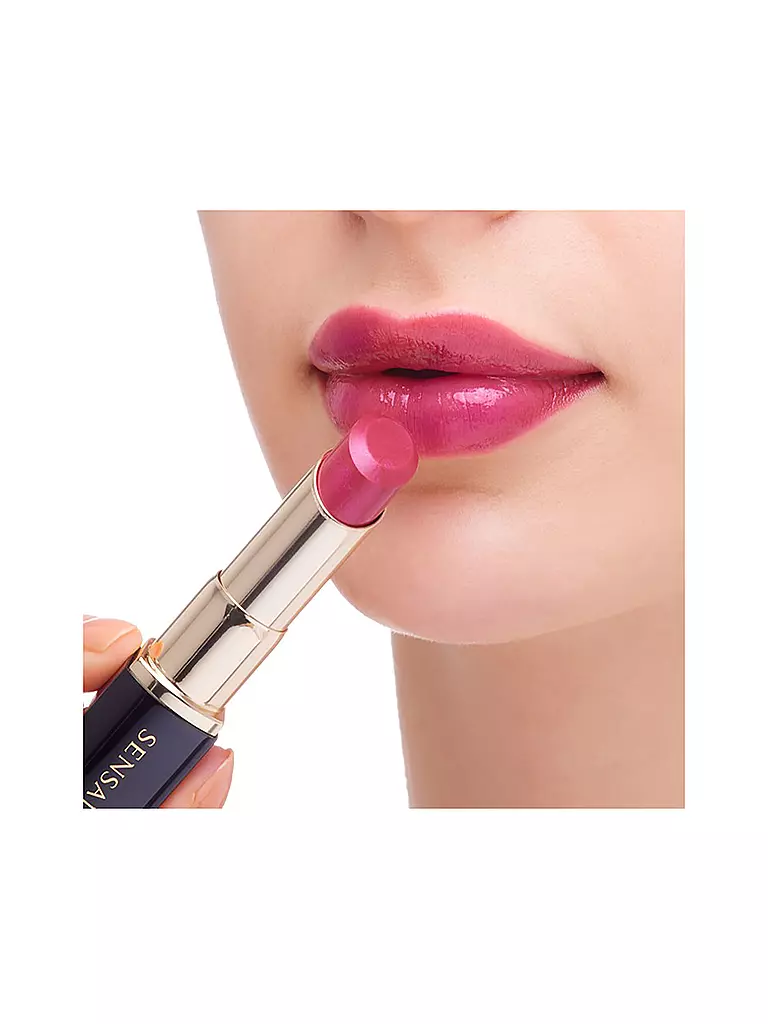 SENSAI | Lippenstift - Lasting Plump Lipstick Refill (LPL04 Mauve Rose) | dunkelrot