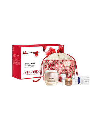 SHISEIDO | Geschenkset - BENEFIANCE Wrinkle Smoothing Cream Pouch Set 50ml / 15ml / 5ml / 3ml