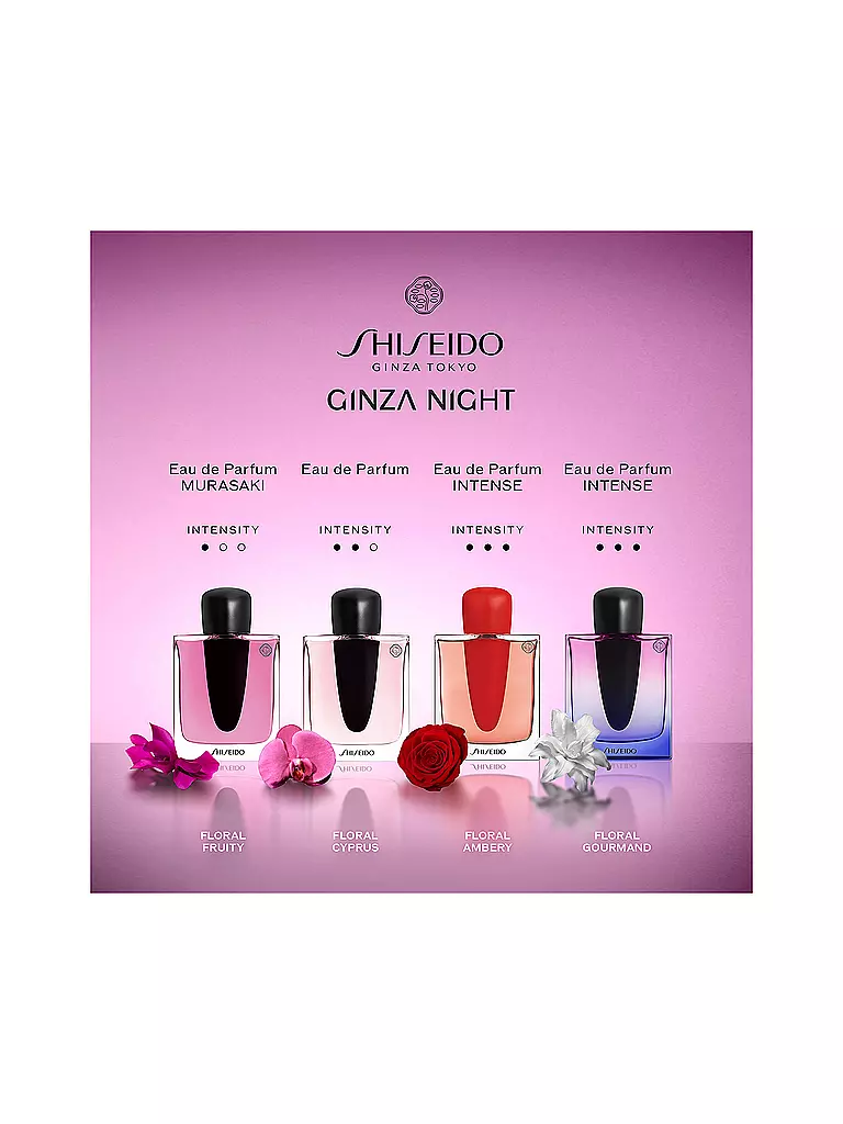 SHISEIDO | Ginza Night Eau de Parfum Intense 50ml | keine Farbe