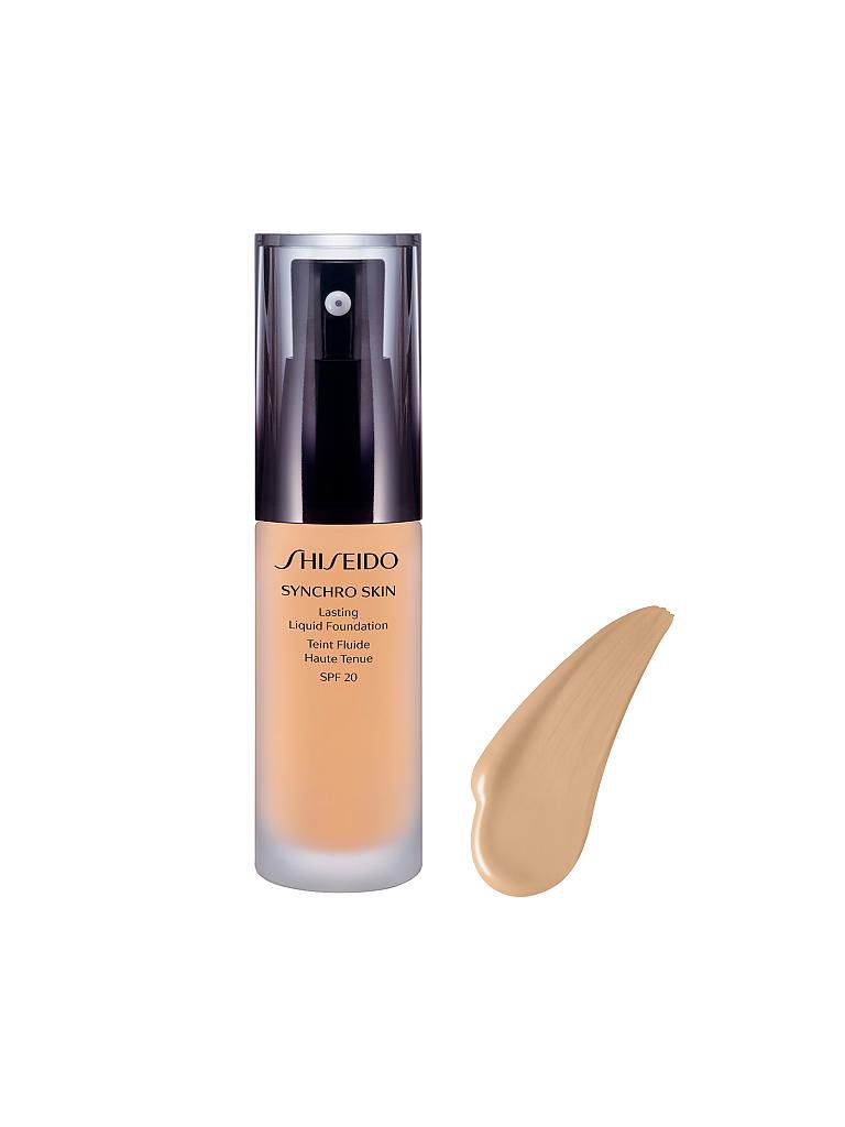 Shiseido Synchro Skin Lasting Liquid Foundation Spf20 30ml Golden 2 Beige