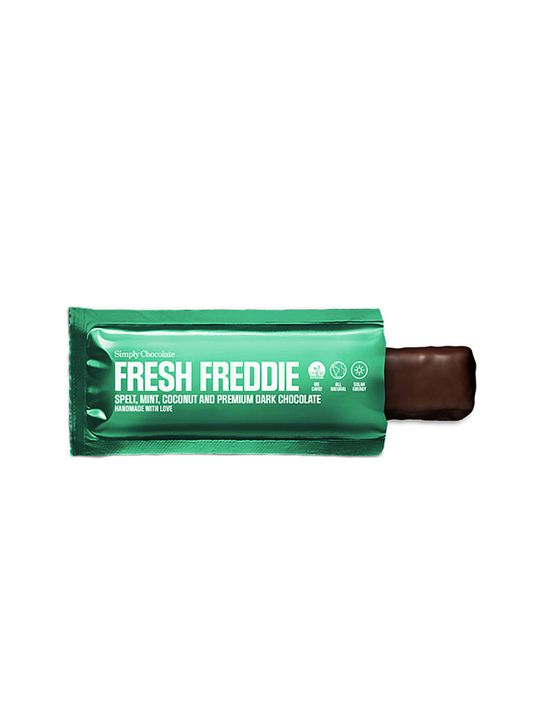 SIMPLY CHOCOLATE | Schokolade Fresh Freddie Bar | grün