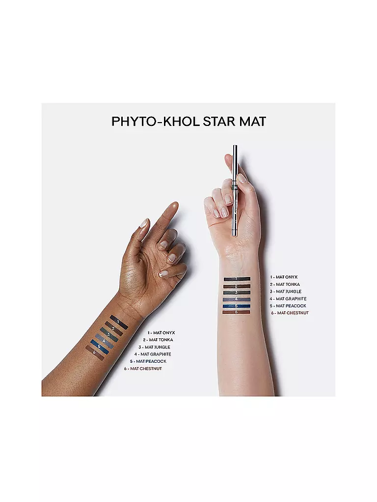 SISLEY | Augenkonturenstift - Phyto-Khol Star Mat ( 1 Matte Onyx ) | grün