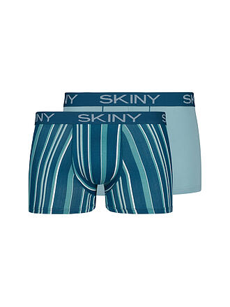 SKINY | Pants 2er Pkg. lapisblue stripes selection