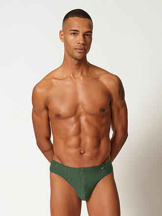 SKINY | Brasil Slip 2er Pkg olive stripes