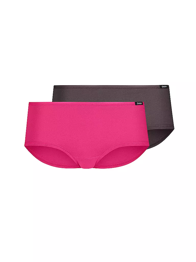 SKINY | Pants 2-er Pkg. ADVANTAGE COTTON pinkgrey selection | pink