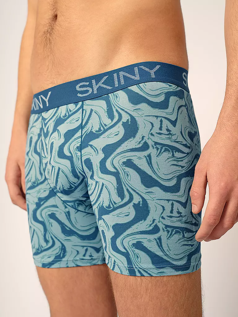 SKINY | Pants 2er Pkg. aquamarine swirl selection | petrol