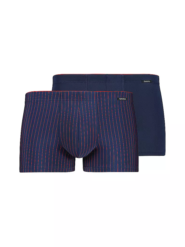 SKINY | Pants 2er Pkg. navyred stripes selection | dunkelblau