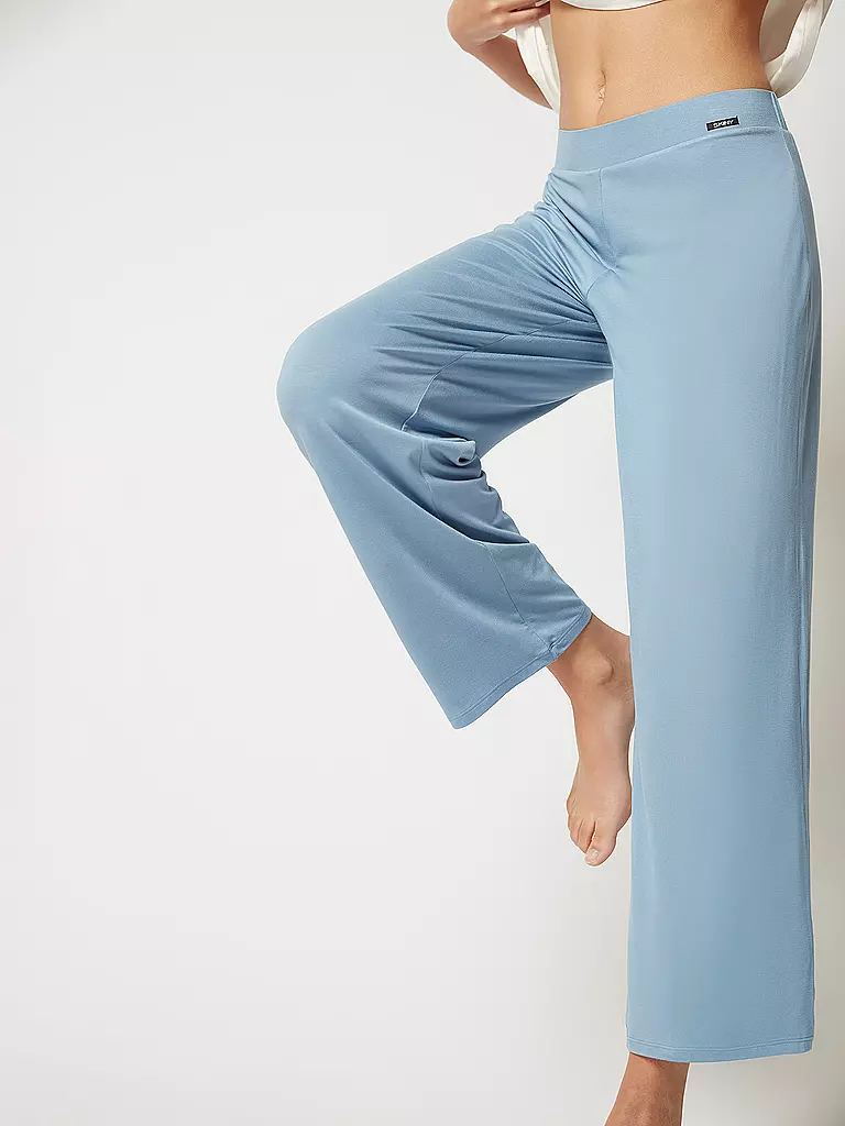 SKINY | Pyjamahose | blau