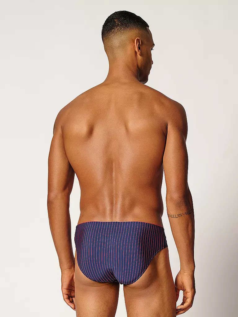 SKINY | Slip 2er Pkg. navyred stripes selection | grün