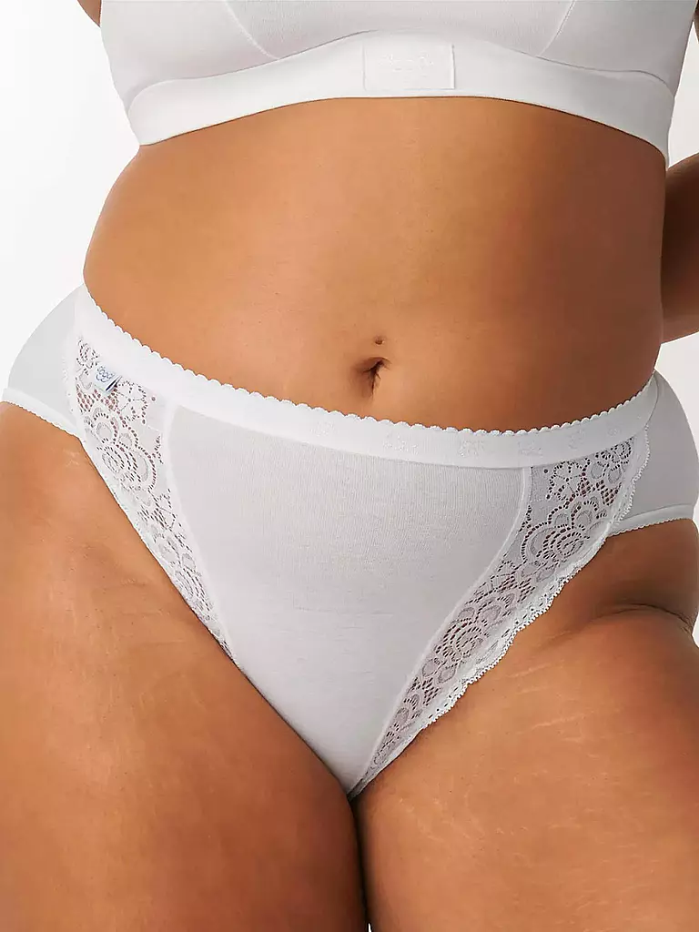 SLOGGI | Slip "Thai Chic" 4-er (Weiss) | weiss