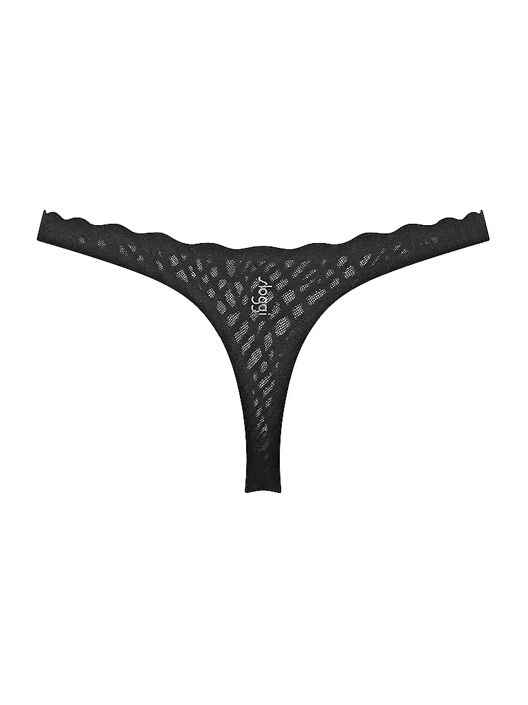 SLOGGI | String ZERO FEEL BLISS black | hellblau