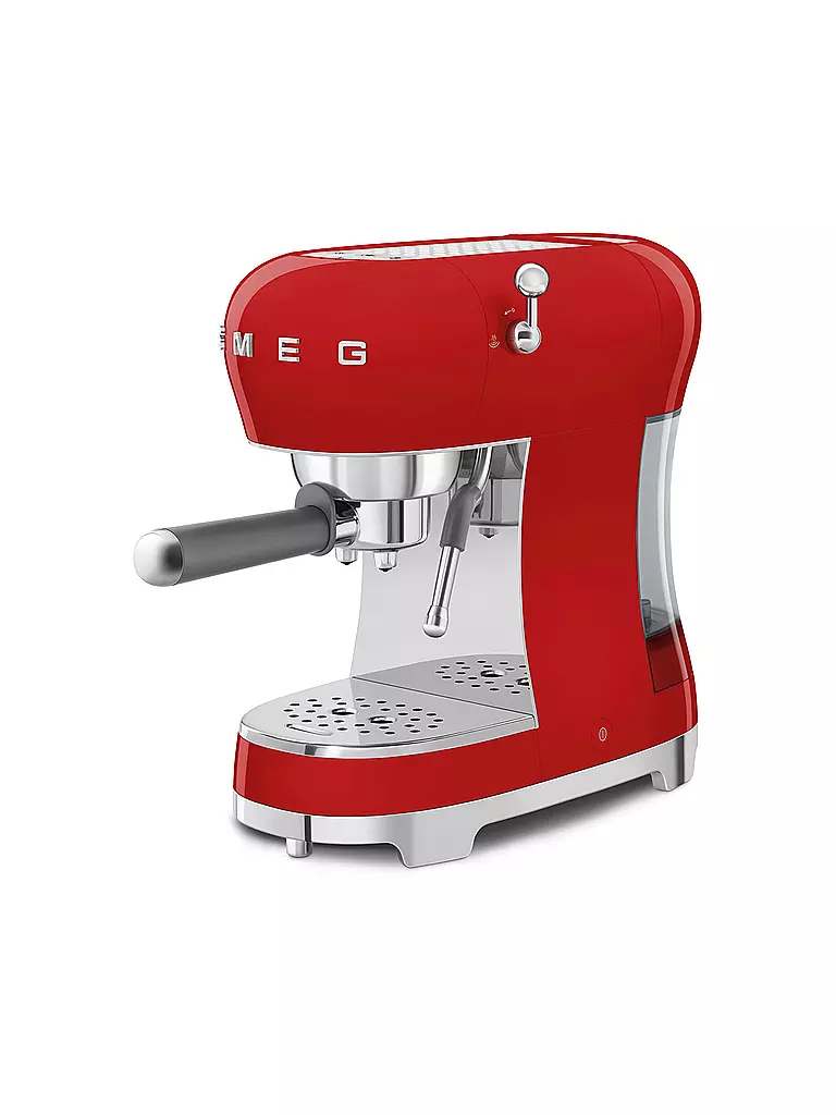 SMEG | Espresso-Kaffeemaschine 50s Retro Style Rot ECF02BLEU | rot