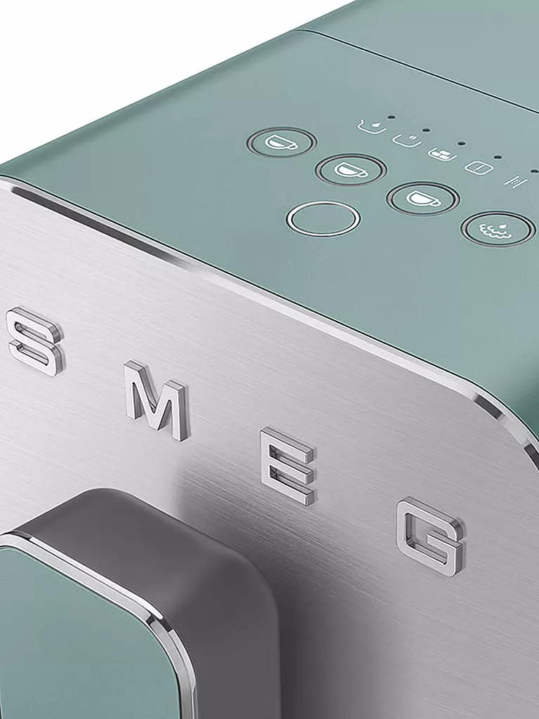 SMEG | Kaffeevollautomat COLLEZION BCC12EGMEU EM. Green/Matt | schwarz