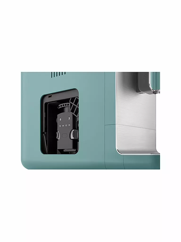 SMEG | Kaffeevollautomat COLLEZION BCC12EGMEU EM. Green/Matt | schwarz