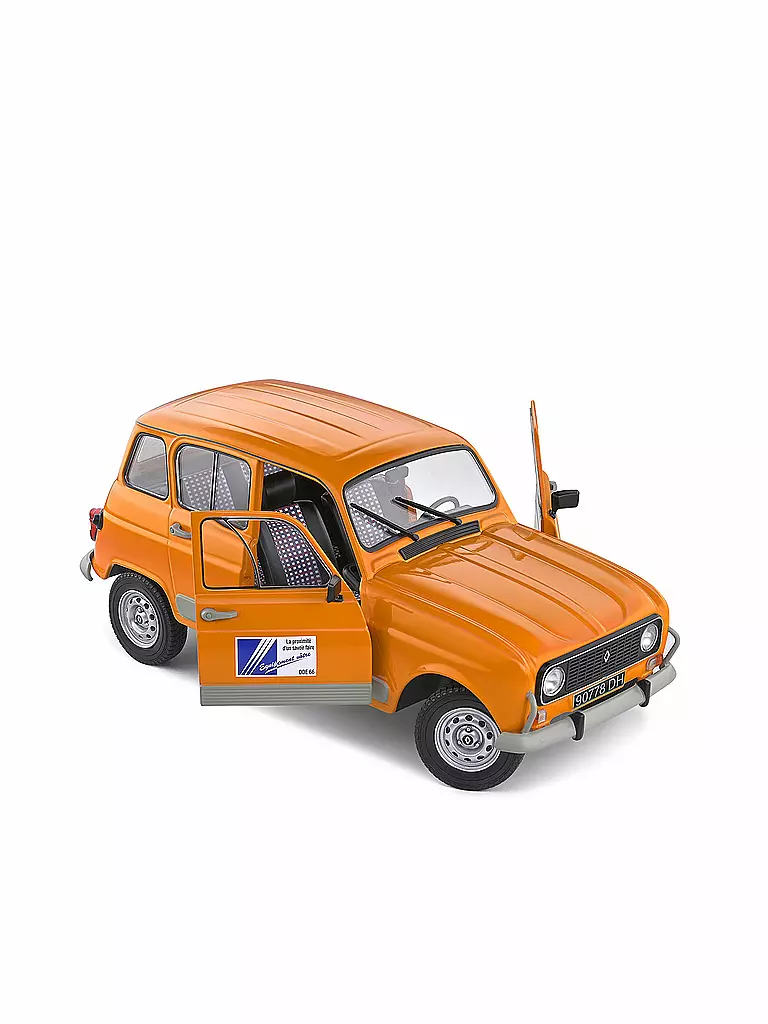 SOLIDO | Modellauto - 1:18 Renault 4 GTL orange | orange