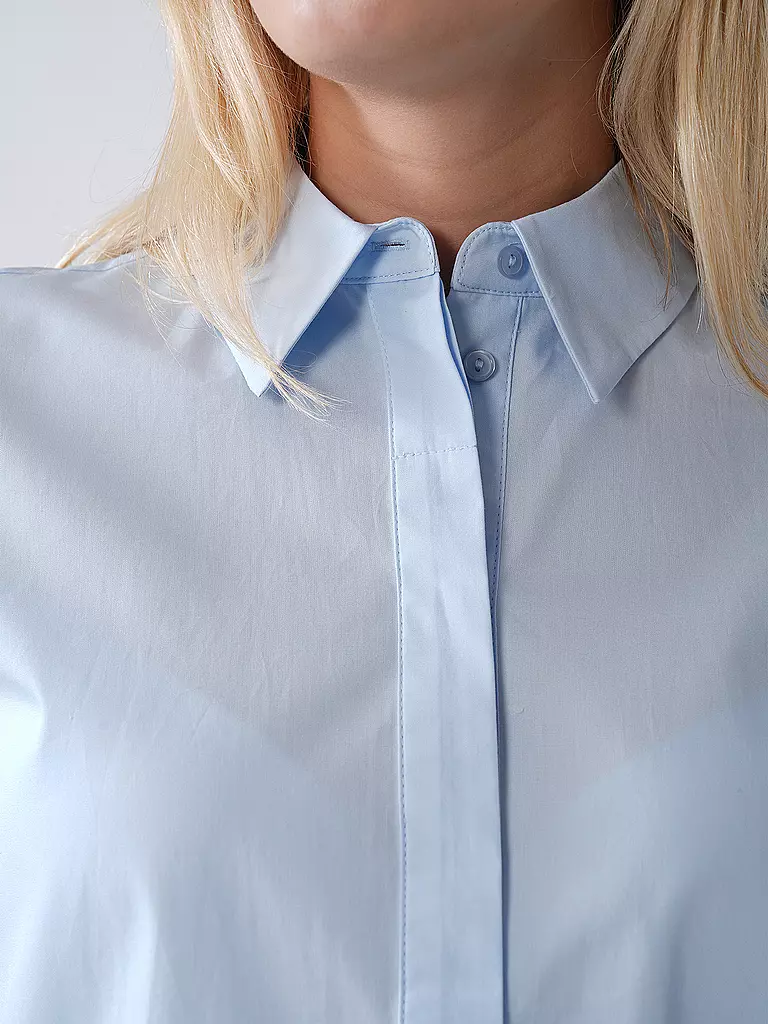 SOMEDAY | Bluse ZARBA BUTTON UP | hellblau