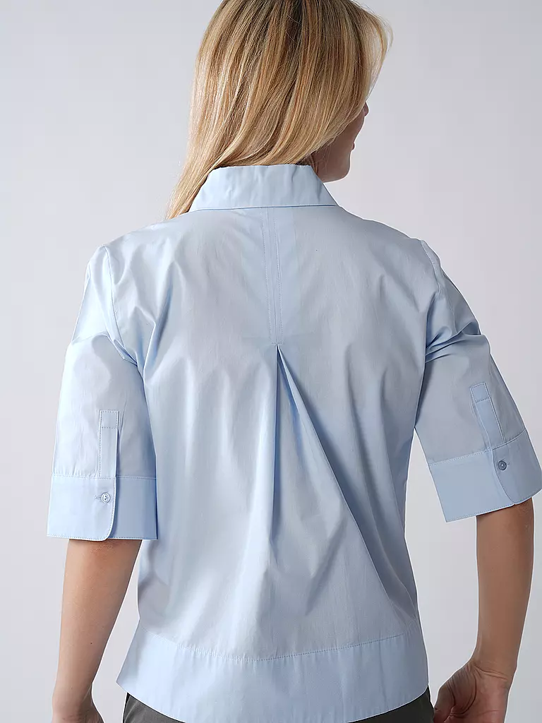 SOMEDAY | Bluse ZARBA BUTTON UP | hellblau