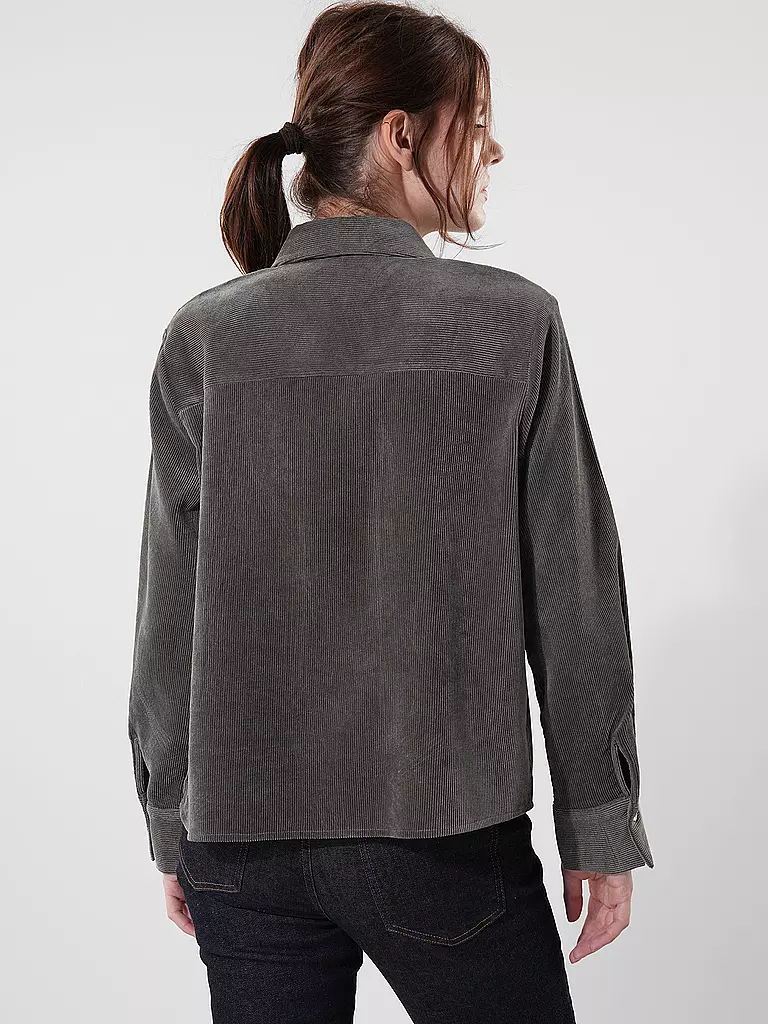 SOMEDAY | Cordbluse ZORTNEY DETAIL | olive