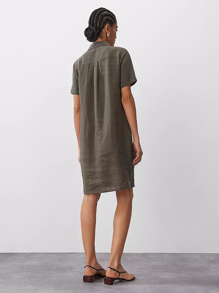 SOMEDAY | Minikleid QUINTY LINEN | olive