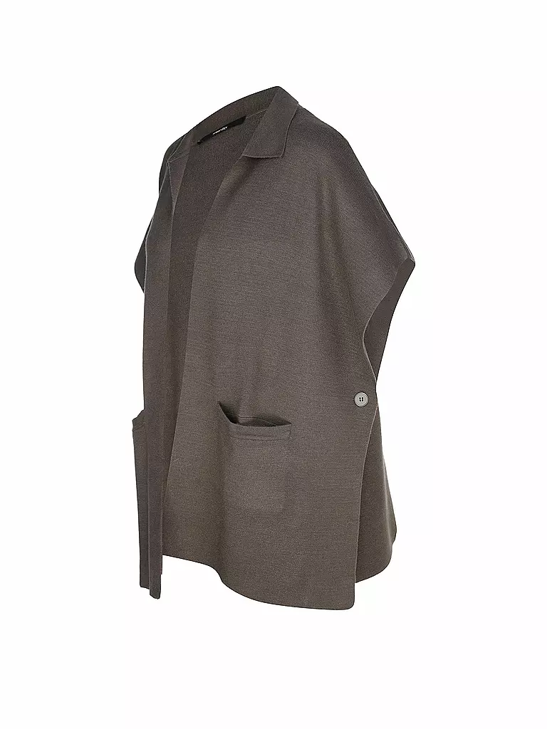 SOMEDAY | Poncho - Cape BOLESI | olive