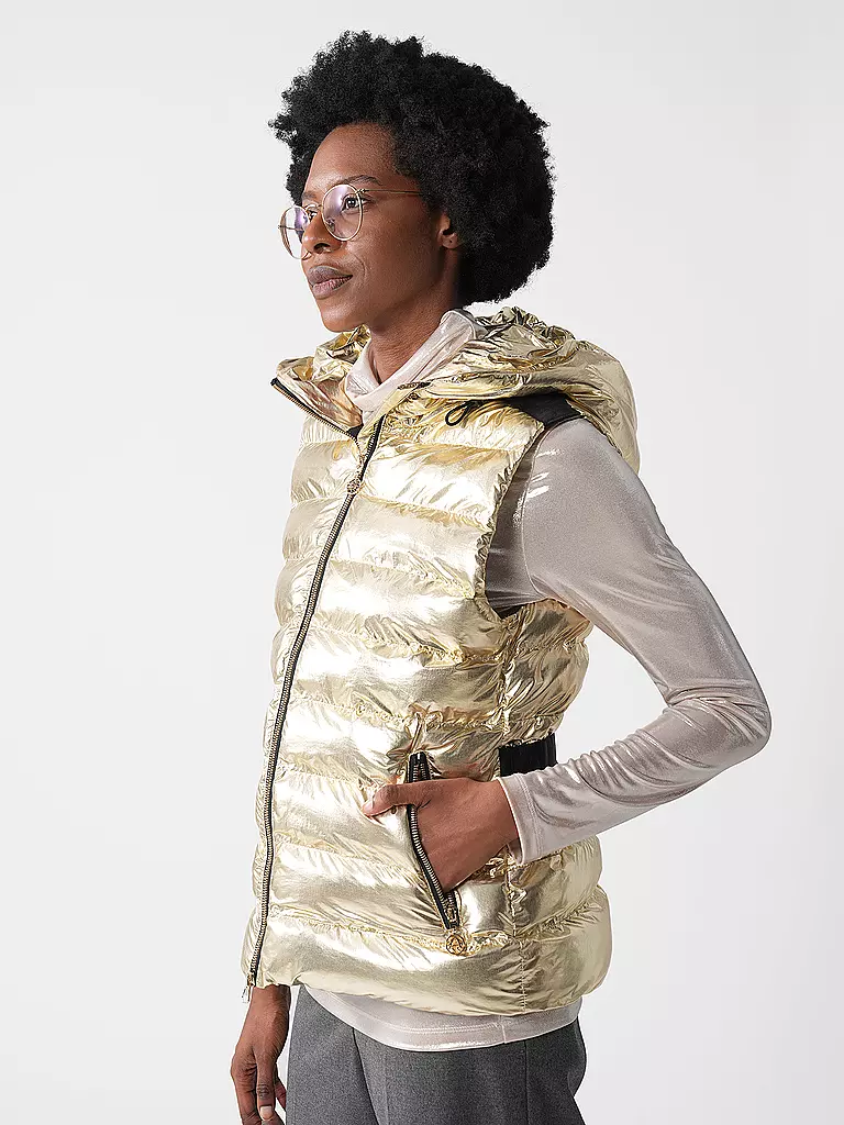 SPORTALM | Steppgilet  | gold