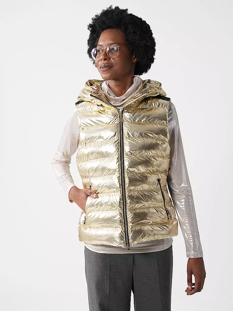 SPORTALM | Steppgilet | gold