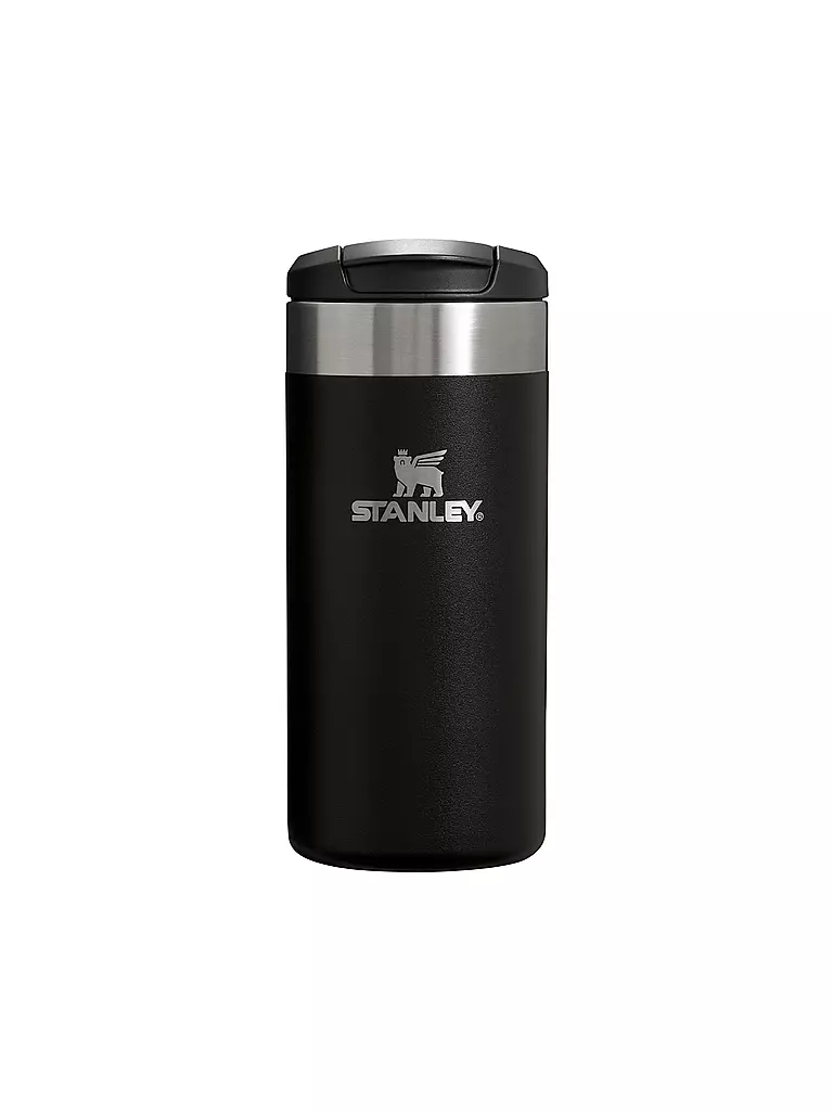 STANLEY | Isoliertrinkbecher AEROLIGHT TRANSIT MUG 0,35l Black 2.0 | schwarz