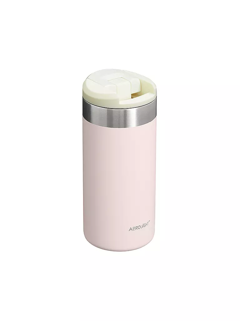 STANLEY | Isoliertrinkbecher AEROLIGHT TRANSIT MUG 0,35l Rose Quartz | rosa