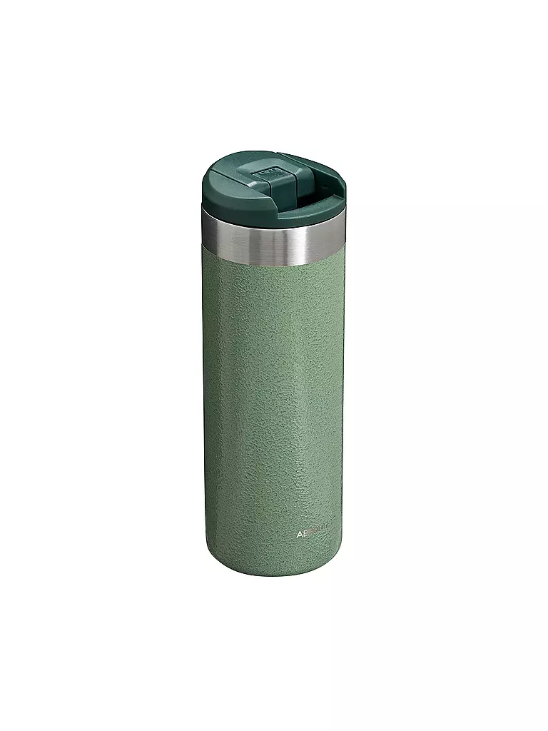 STANLEY | Isoliertrinkbecher AEROLIGHT TRANSIT MUG HAMMERTONE 0,47l Hammertone Green | dunkelgrün