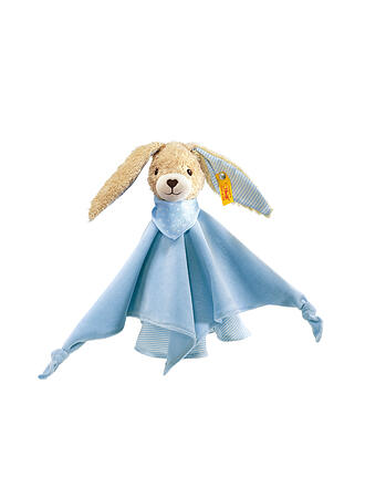 STEIFF | Hoppel Hase Schmusetuch 28cm Blau