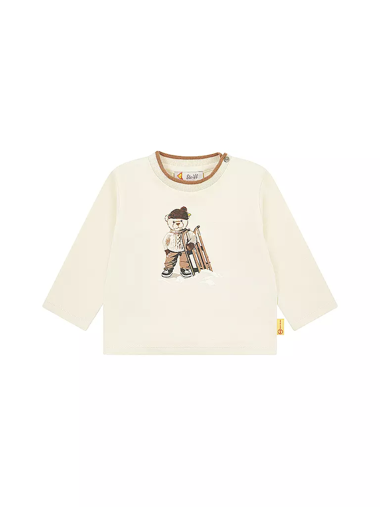 STEIFF | Baby Langarmshirt  | creme