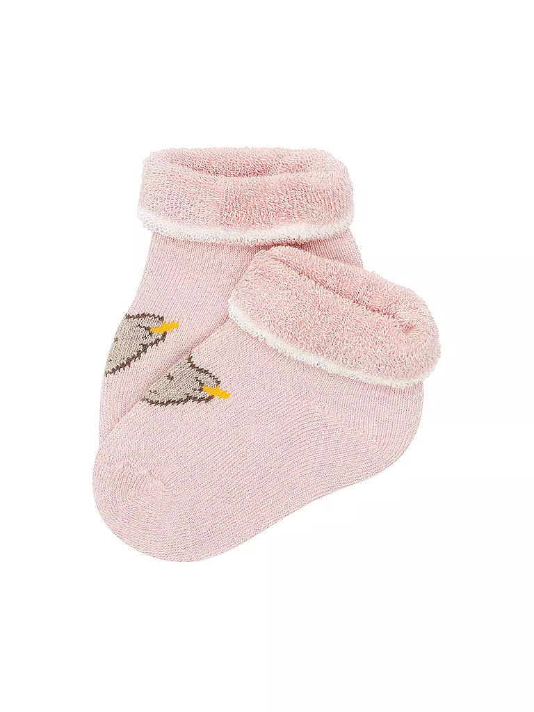 STEIFF | Baby Socken silver pink | rosa