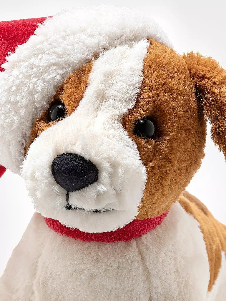 STEIFF | Cosy Christmas Snuffy Hund 27cm | beige