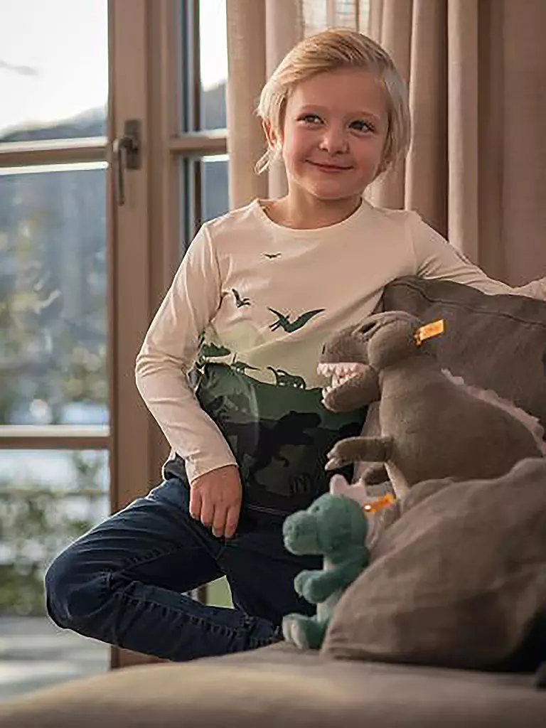 STEIFF | Thaisen T-Rex 45 cm | grau