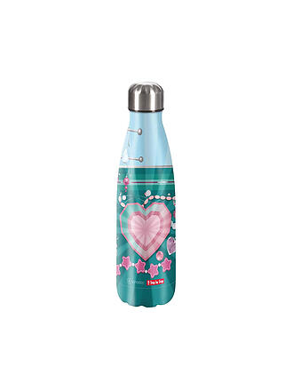 STEP BY STEP | Edelstahl Trinkflasche - Glitter Heart 0,5L 