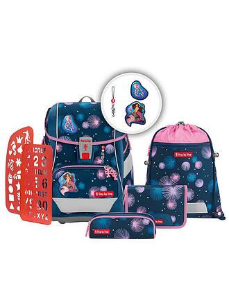 STEP BY STEP | Schultaschen Set 6tlg - 2in1 Plus Mermaid Delia