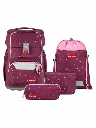 STEP BY STEP | Schultaschen Set 4tlg BASIS Berry Stars  