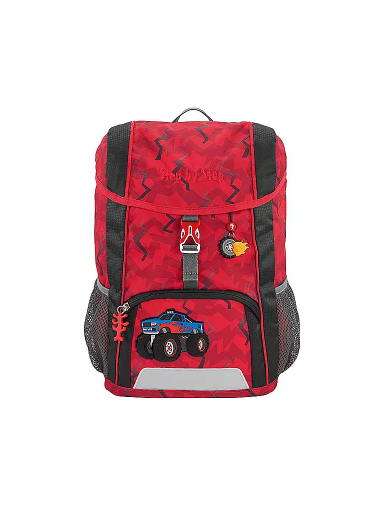 STEP BY STEP | Kinder Rucksack - KID 2tlg Truck Rocky  | rot