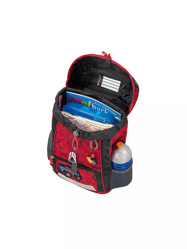 STEP BY STEP | Kinder Rucksack - KID 2tlg Truck Rocky  | rot