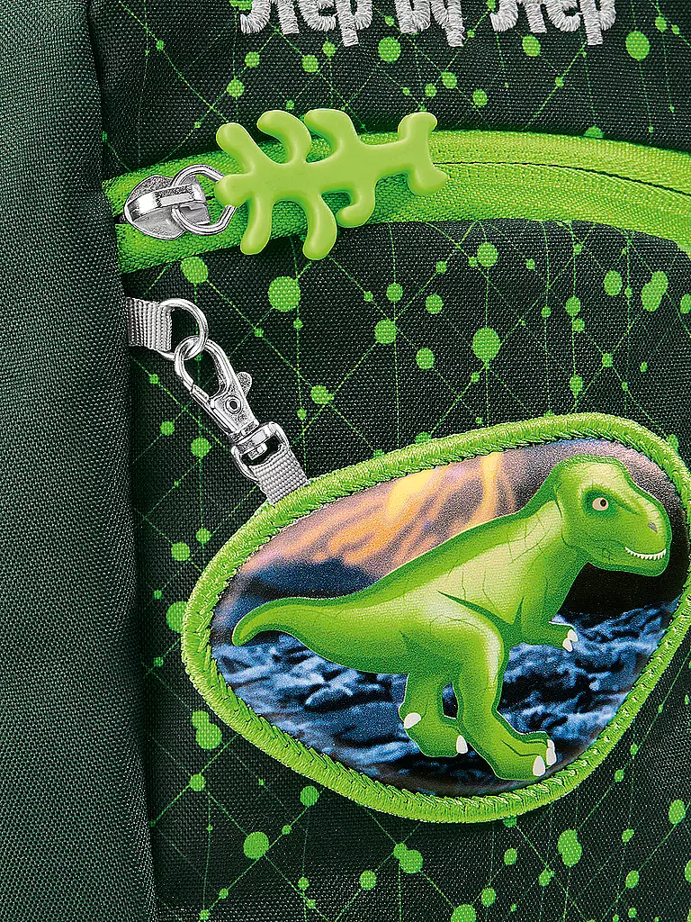 STEP BY STEP | Kinder Rucksack - Kiga Mini Dino Nilo | grau