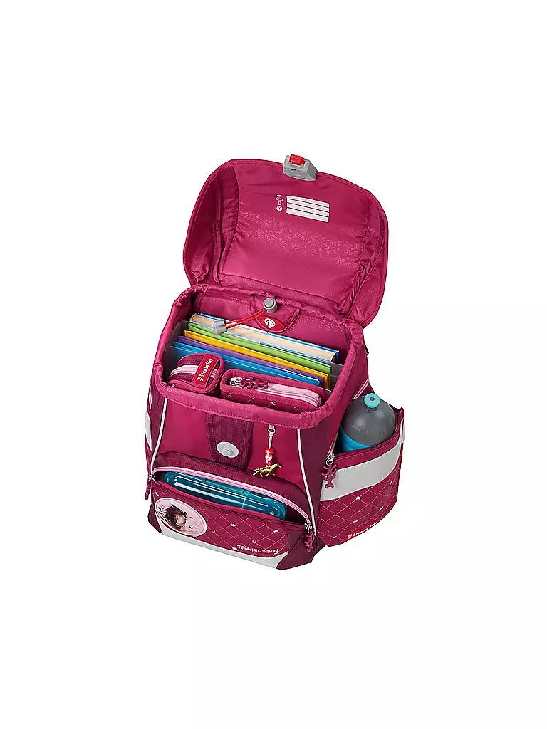 STEP BY STEP | Schultaschen Set 2IN1 PLUS  Spiegelburg Pferdefreunde | pink