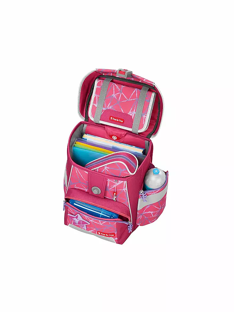 STEP BY STEP | Schultaschen Set 5tlg - Space Star Stella | pink